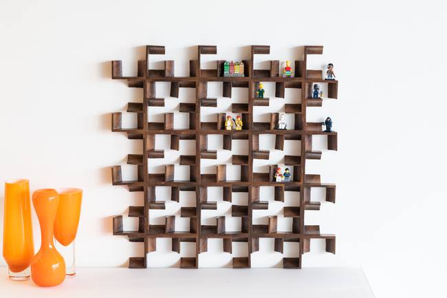 COLLECTOR' Wooden Shelf