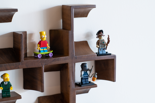 COLLECTOR' Wooden Shelf