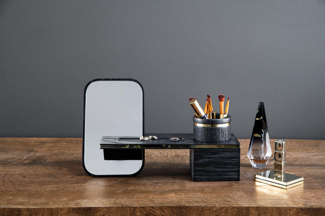 CYLO' Black Make Up Organizer
