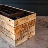 NIDO DI' Mappa Burl Eyeglasses Accessories Drawer