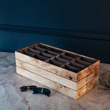 NIDO DI' Mappa Burl Eyeglasses Accessories Drawer