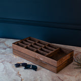 NIDO DI' Walnut Eyeglasses Accessories Drawer