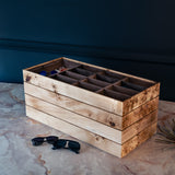 NIDO DI' Mappa Burl Eyeglasses Accessories Drawer