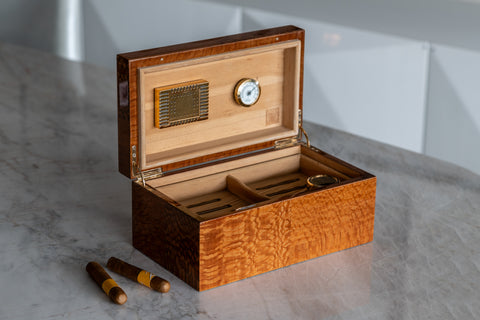 CASETTA' Plane&Elmwood Cigar Box