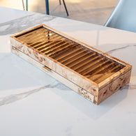 MY PRECIOUS' Large Pen Box - Mappa Burl