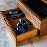 NIDO DI FARFALLE' Walnut Matte/Glosy Eyeglasses Box