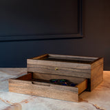 NIDO DI FARFALLE' Walnut Matte/Glosy Eyeglasses Box