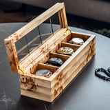 VOGUER' Mappa Burl Watch Box