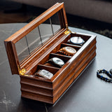 VOGUER'  Walnut Watch Box