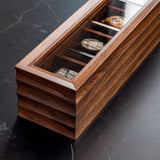 VOGUER'  Walnut Watch Box