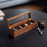 VOGUER'  Walnut Watch Box
