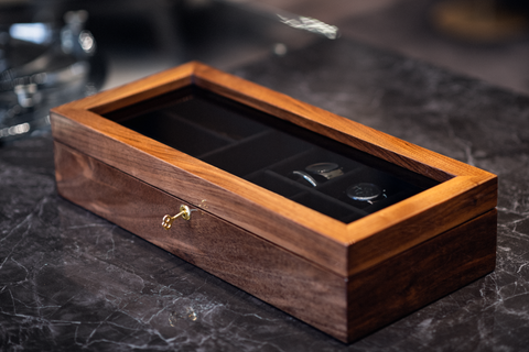 CARPE DIEM' XL Walnut Multi-Purpose Box