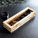 VOGUER ' Single Mappa Burl Watchbox