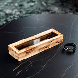 VOGUER ' Single Mappa Burl Watchbox