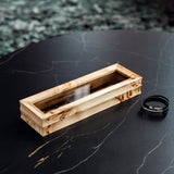 VOGUER ' Single Mappa Burl Watchbox