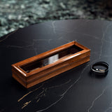 VOGUER ' Single Walnut Watchbox