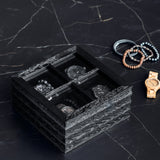 VOGUER' Black Oak Watchbox