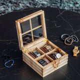 VOGUER' Mappa Burl Watch Box