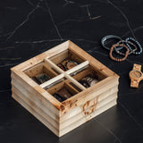 VOGUER' Mappa Burl Watch Box