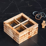 VOGUER' Mappa Burl Watch Box