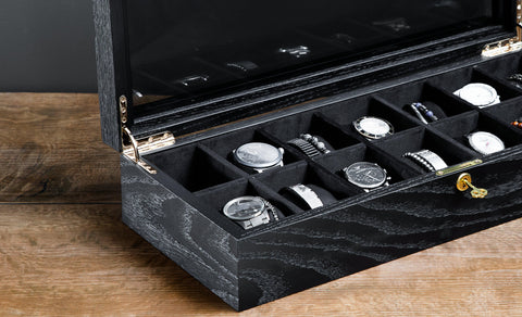 CARPE DIEM' XL Watch Box BLACK EDITION 2