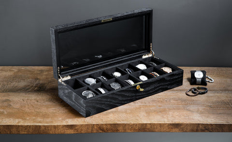 CARPE DIEM' XL Watch Box BLACK EDITION 2