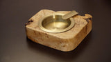CENERE' Ashtray Mapa Burl
