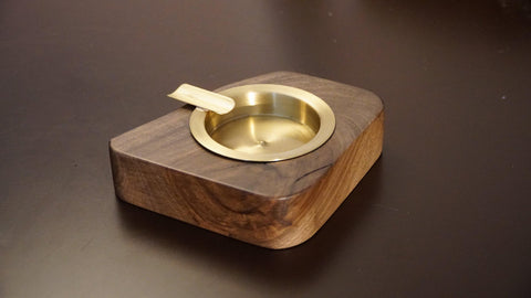 CENERE' Ashtray Walnut