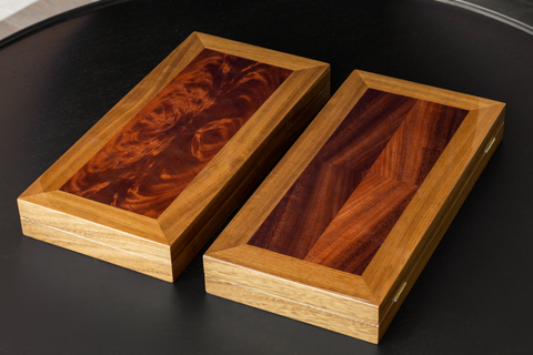 4CHAR' Teak&Pyramid Backgammon