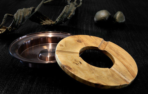 LOOP ' Mapa Burl Ashtray