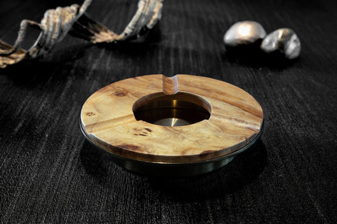 LOOP ' Mapa Burl Ashtray