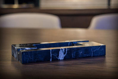 NEO ' Alexander Black Marble Cigar Tray