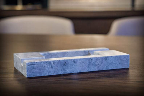 NEO ' Tundra Grey Marble Cigar Tray