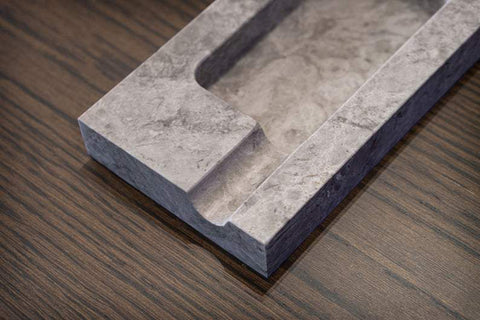 NEO ' Tundra Grey Marble Cigar Tray