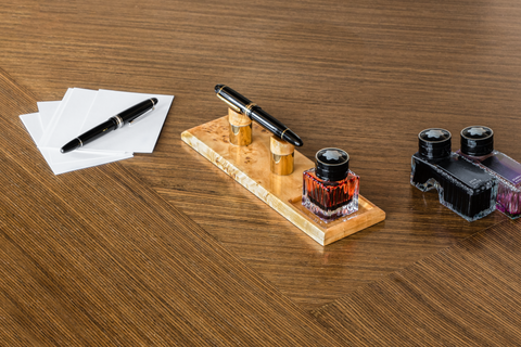 STYLO' Mapa Burl Fountain Pen Rest