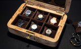 VOYEUR' Mapa Burl Watch Box '6