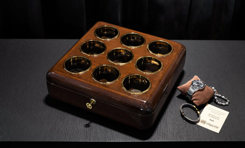 VOYEUR' Walnut Watch Box '9