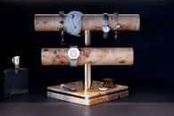 CELINE ' Mapa Burl Jewelry Stand