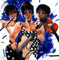 Girls Ballad | Original Acrylic Painting 35x35"
