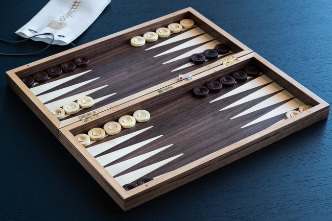 4CHAR' Walnut Series Backgammon